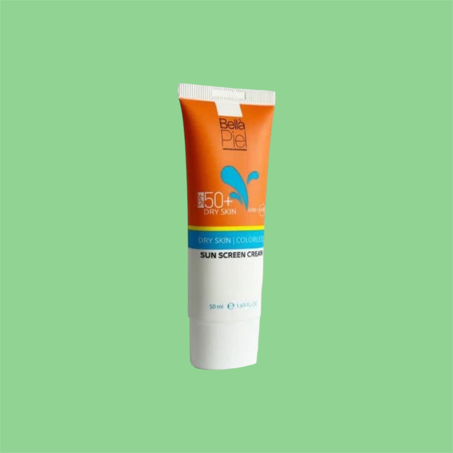 کرم ضد آفتاب بلا پی یل SPF50 مناسب پوست خشک حجم 50 میل/Bella Piel SPF50 sunscreen for dry skin, 50 ml