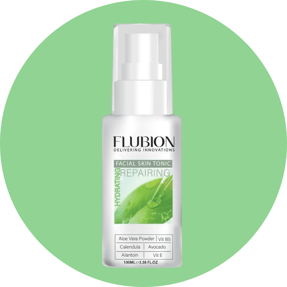 اسپری آبرسان و ترمیم کننده پوست صورت فلوبیون حجم 100 میل/flubion hydrating repairing facial skin spray