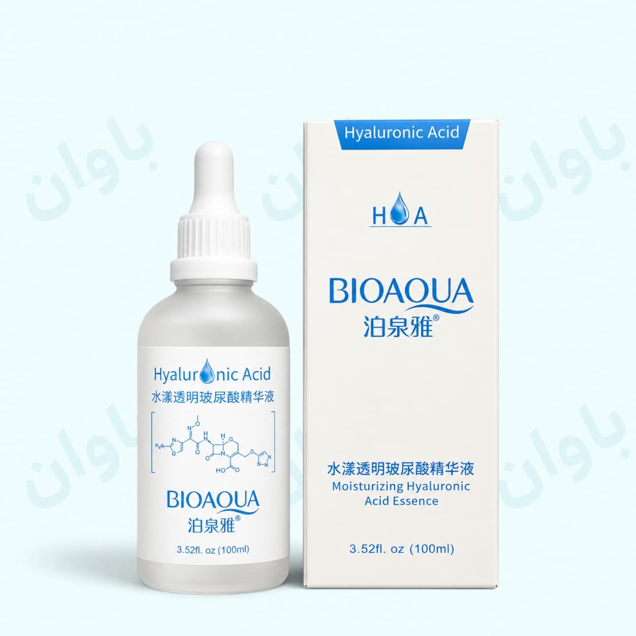 سرم هیالورونیک اسید بیواکوا 100میل سرم آبرسان و روشن کننده