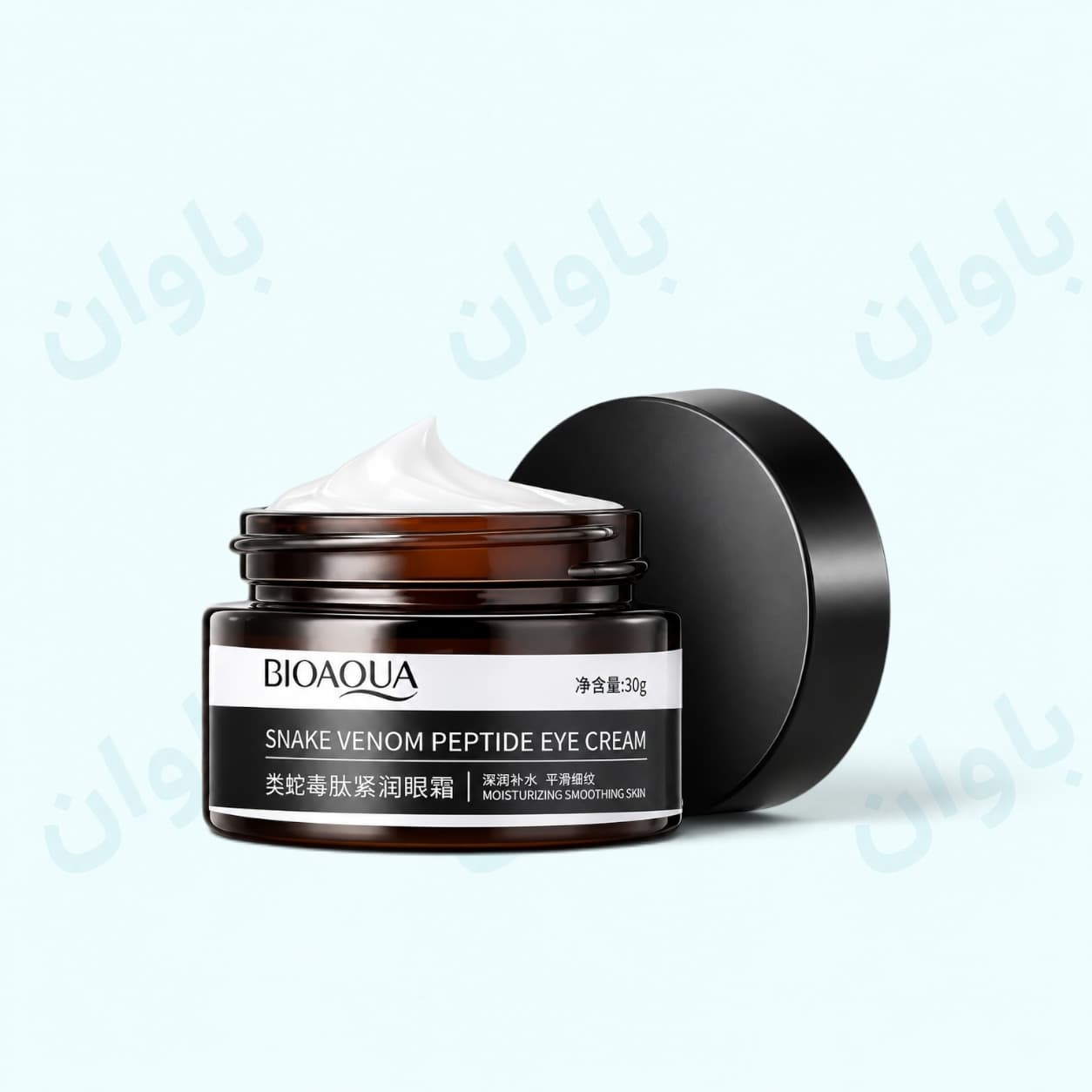کرم دور چشم سم مار پپتاید بیواکوا ضد تیرگی و پف