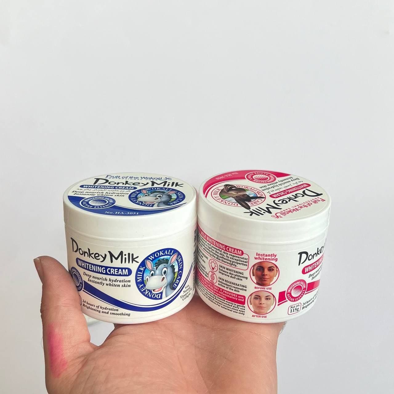کرم شیر الاغ سفید کننده دست و صورت اصل وکالی — تصویر ۸