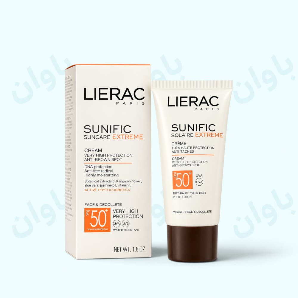 ضد آفتاب لیراک 50گرم spf50(کرم ضدآفتاب لیراک)