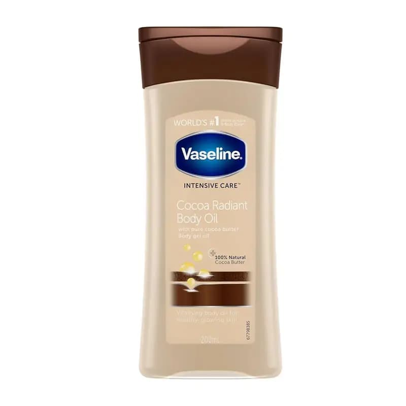 روغن بدن وازلین مدل Cocoa Radiant — تصویر ۴