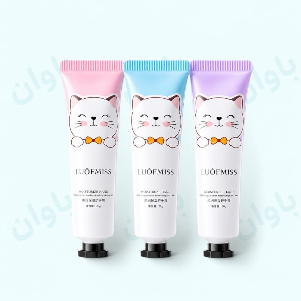 کرم مرطوب کننده دست لوفامیس طرح گربه30گرم ( لافمیس )