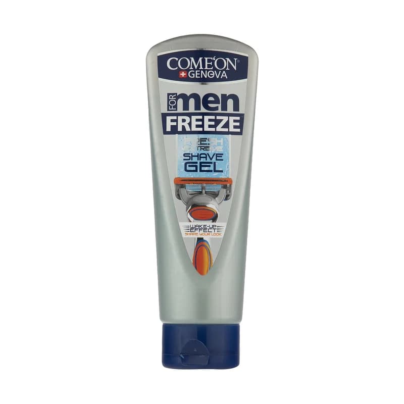 ژل اصلاح ریش مردانه حجم 200 میل مدل FREEZE کامان – COME’ON