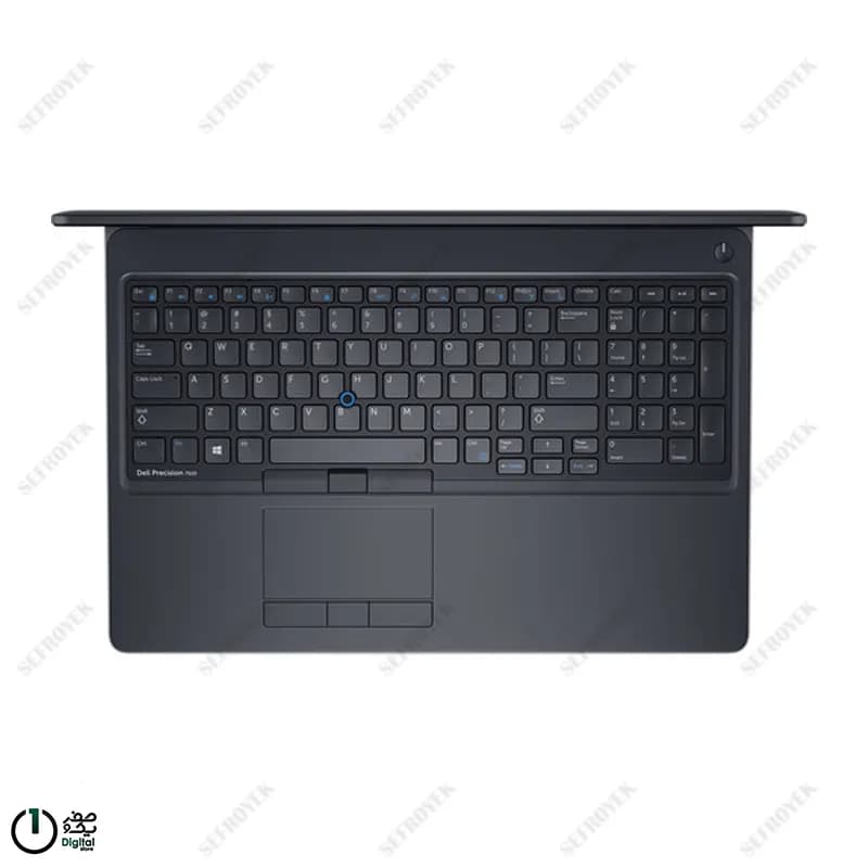 لپ تاپ استوک دل Dell Precision 7520|i7-7820HQ|RAM 16GB|SSD 256GB|M1200-4GB — تصویر ۵