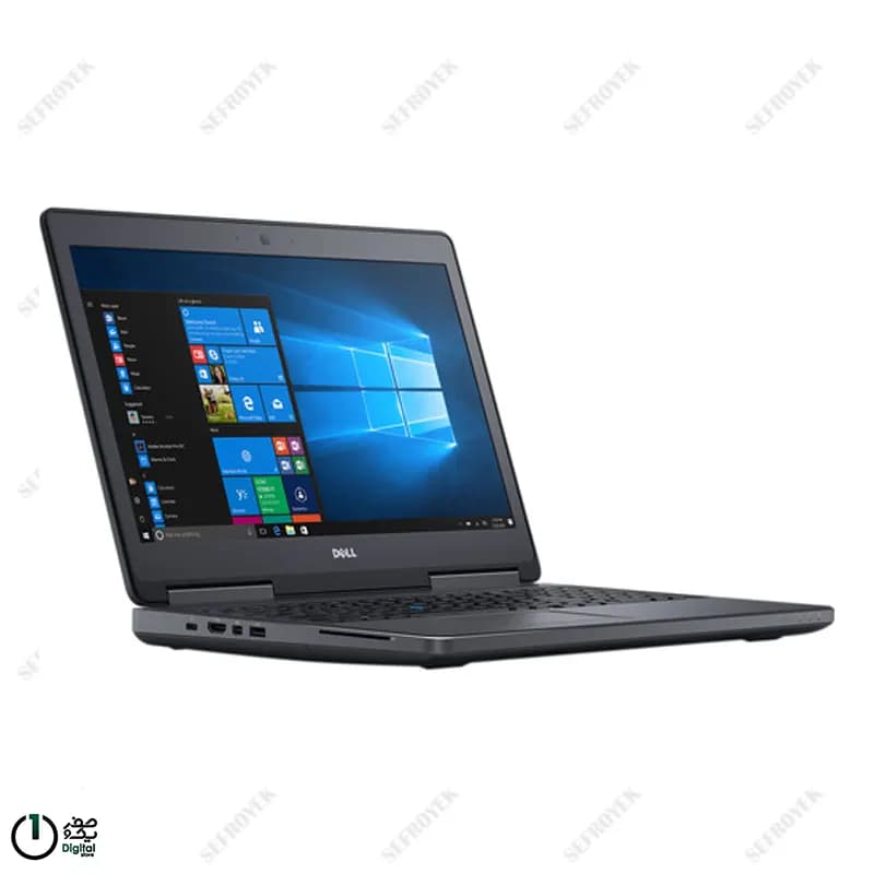 لپ تاپ استوک دل Dell Precision 7520|i7-7820HQ|RAM 16GB|SSD 256GB|M1200-4GB — تصویر ۳