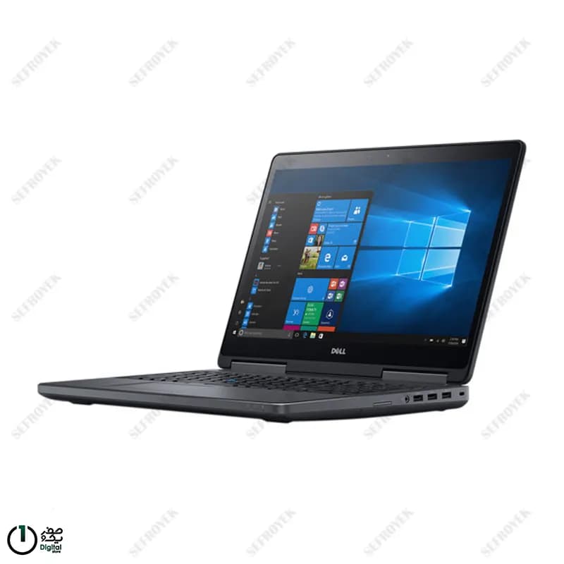 لپ تاپ استوک دل Dell Precision 7520|i7-7820HQ|RAM 16GB|SSD 256GB|M1200-4GB — تصویر ۶