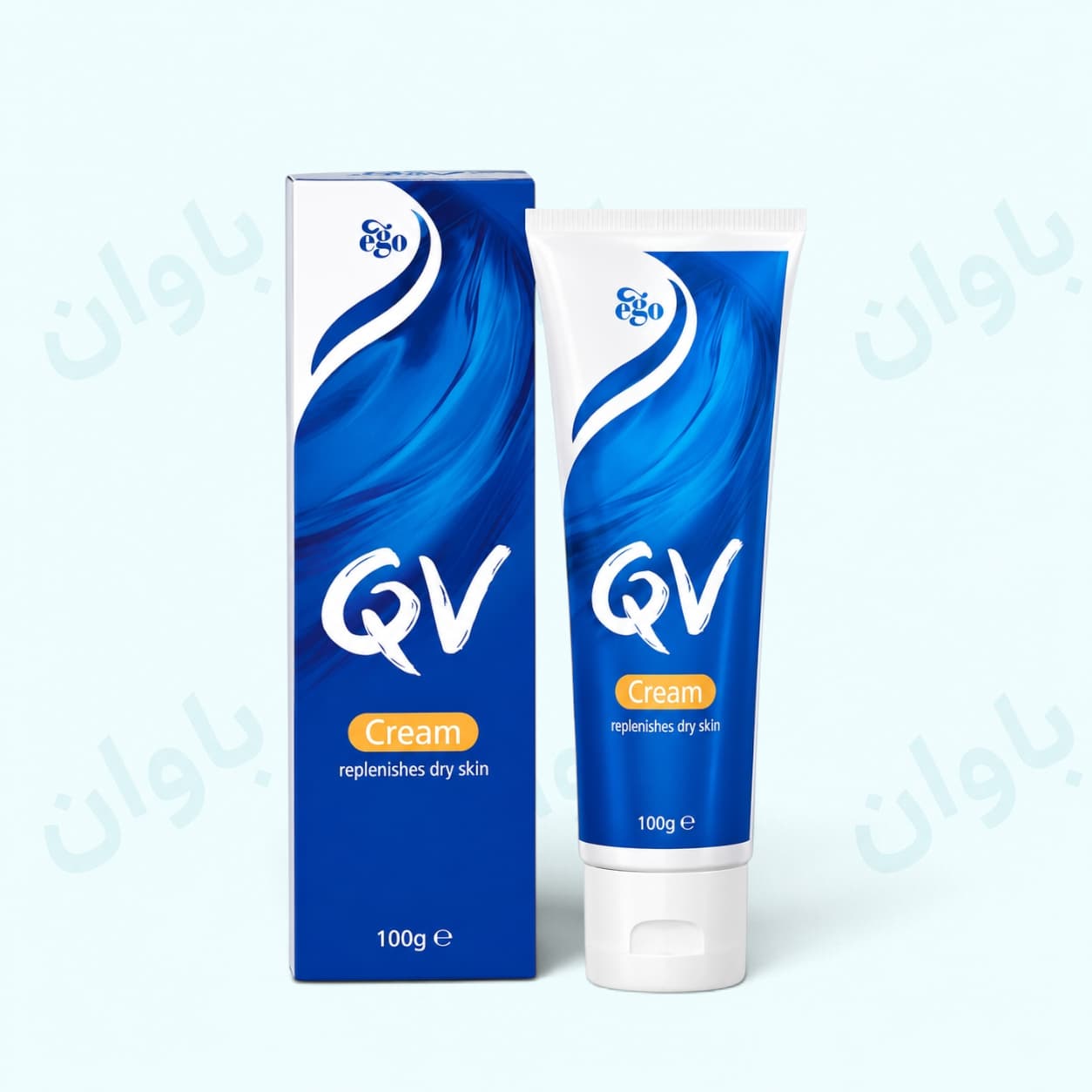 کرم مرطوب کننده کیو ویcream QV کرم تیوپی100گرم — تصویر ۸