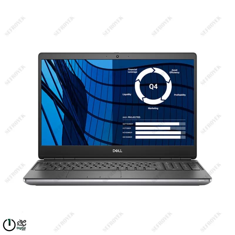 لپ‌تاپ استوک دل Dell Precision 7750 | Core i7-10850H | RAM 16GB | SSD 256GB — تصویر ۲