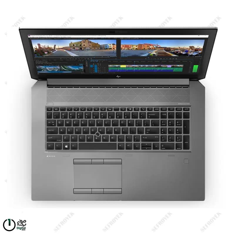 لپتاپ استوک اچ پی HP ZBook 17 G5 | i7 8th | RAM 16GB | SSD 512GB | Quadro P2000-4G | Touch | 4K — تصویر ۳