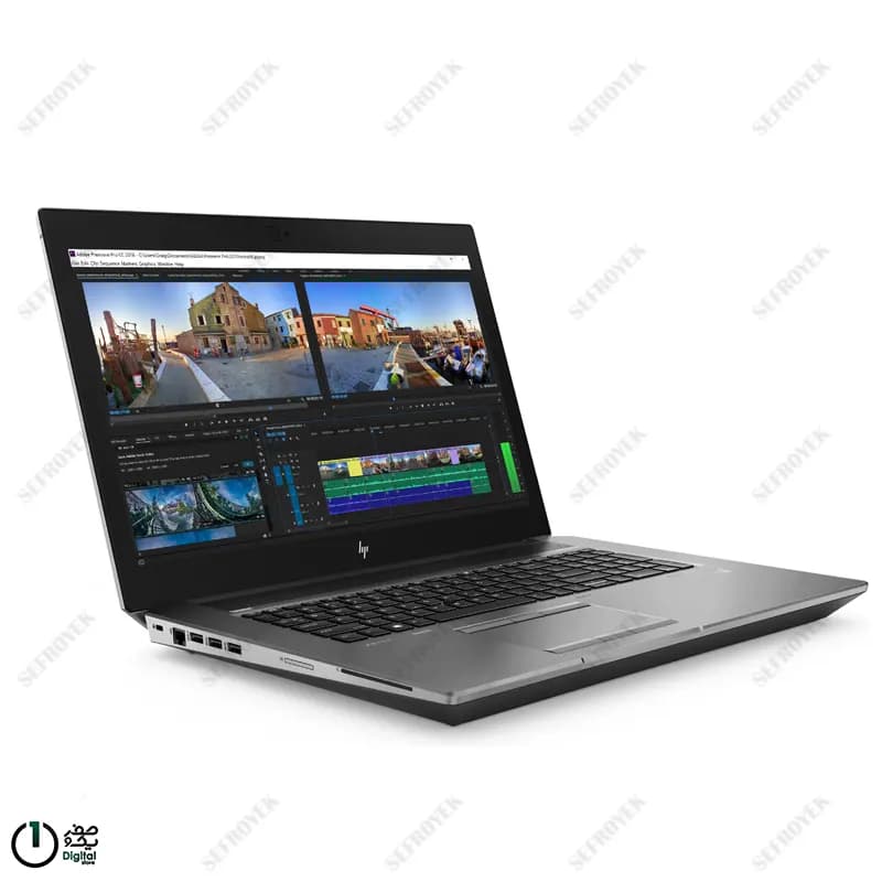 لپتاپ استوک اچ پی HP ZBook 17 G5 | i7 8th | RAM 16GB | SSD 512GB | Quadro P2000-4G | Touch | 4K — تصویر ۴