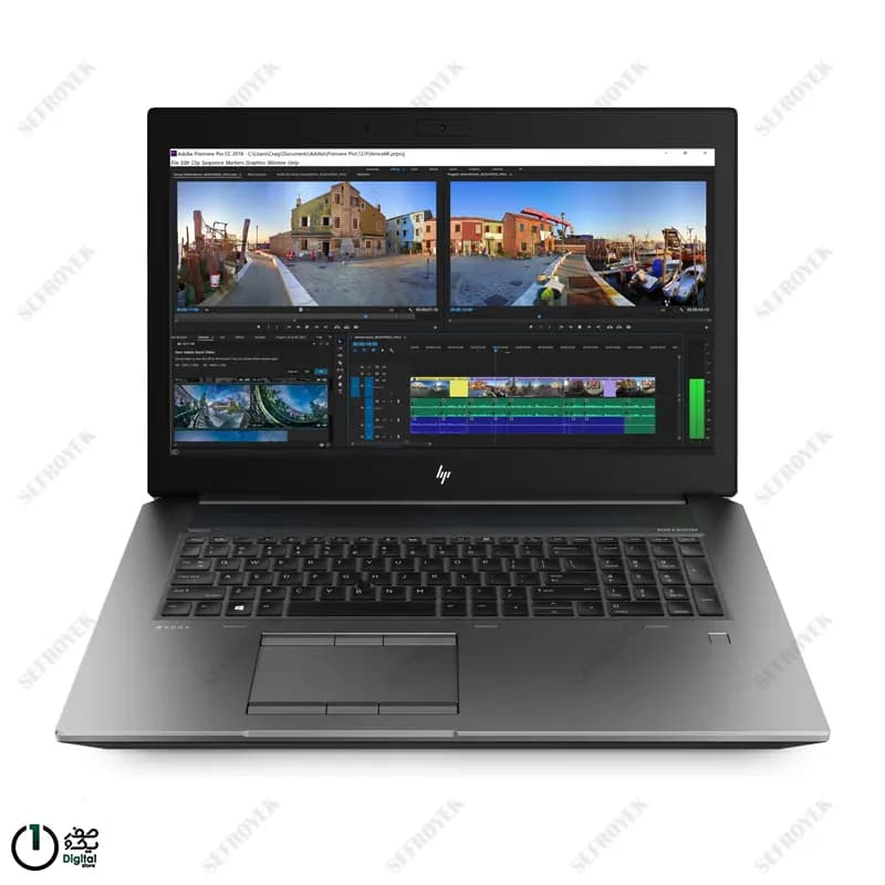 لپتاپ استوک اچ پی HP ZBook 17 G5 | i7 8th | RAM 16GB | SSD 512GB | Quadro P2000-4G | Touch | 4K