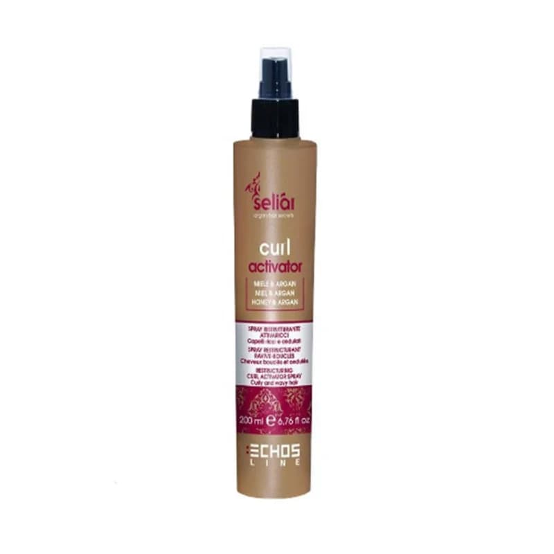 اسپری مو عسل و آرگان مناسب موی فر مدل Curl حجم 200 میل چ اس لاین – ECHOS LINE — تصویر ۲