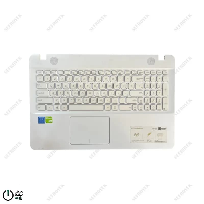 قاب داخلی و کیبورد استوک لپ‌تاپ ASUS X541N