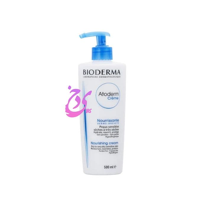 کرم مرطوب کننده و مغذی اتودرم بایودرما BIODERMA پوست خشک و حساس و اگزما 500 میل