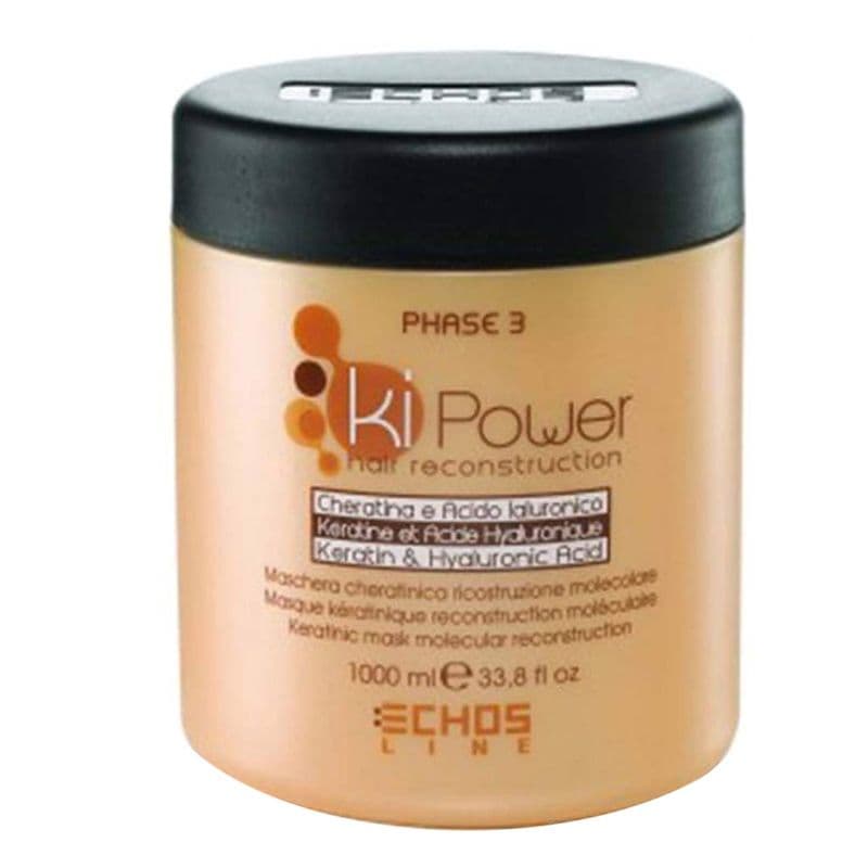 ماسک مو حجم 1000 میل کراتین مدل Ki Power اچ اس لاین – ECHOSLINE