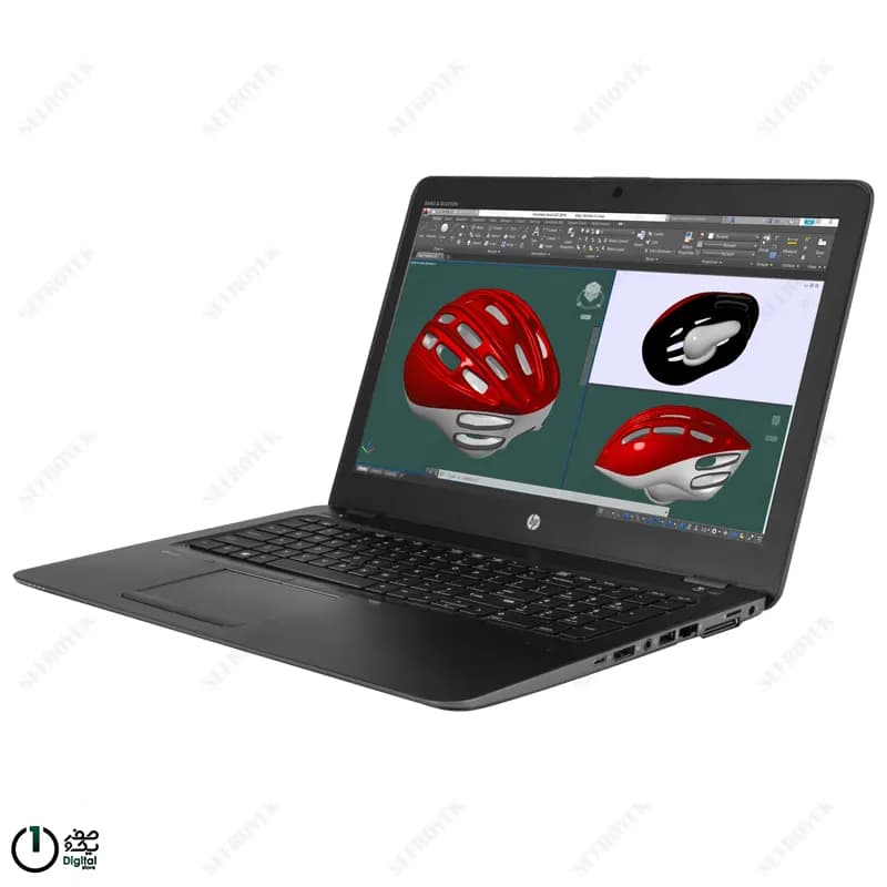 لپ تاپ استوک اچ پی|HP ZBook 15u G3|Core i7-6th|RAM 16G|SSD 512G|VGA 2G — تصویر ۳