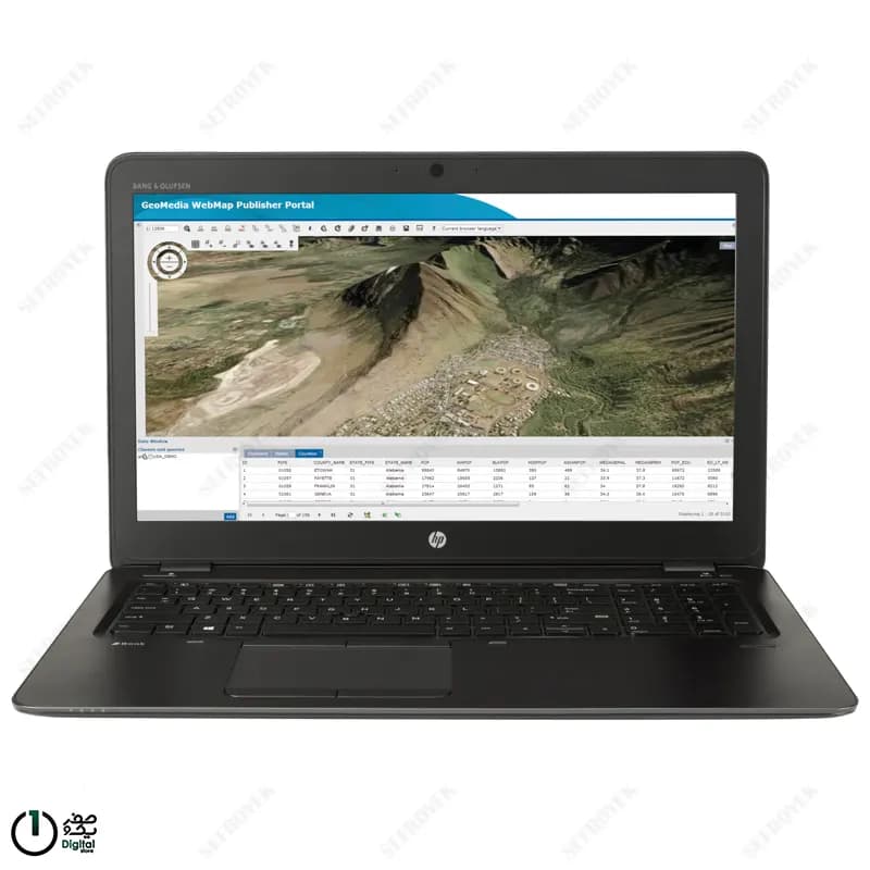 لپ تاپ استوک اچ پی|HP ZBook 15u G3|Core i7-6th|RAM 16G|SSD 512G|VGA 2G
