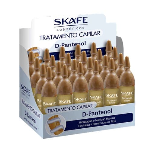 آمپول تقویت‌کننده فیبر مو یونیزه هیذرولیز Pantenol-D اسکیف 10 میل