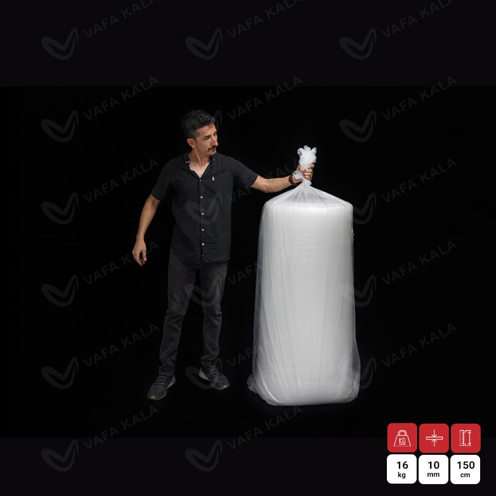 نایلون حبابدار ضربه گیر عرض 150 سانتی متری-50 متری — تصویر ۲