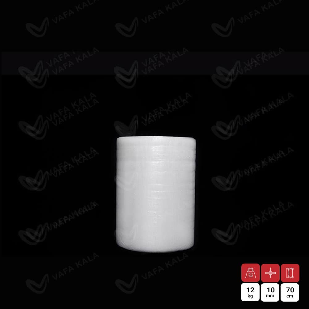 نایلون حبابدار ضربه گیر عرض 70 سانتی متری-100 متری