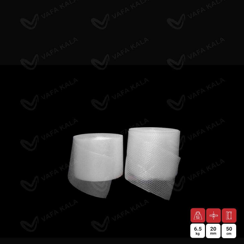 نایلون حبابدار ضربه گیر عرض 50 سانتی متری-50 متری