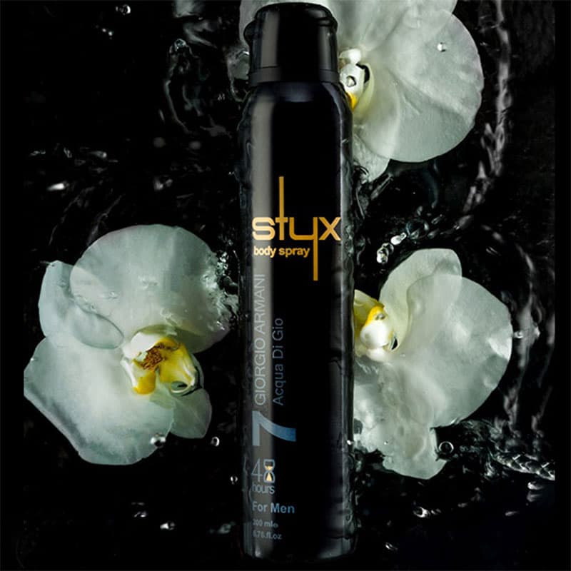 اسپری بدن حجم 200 میل مردانه کد 7 ACQUA DI GIO استایکس – STYX