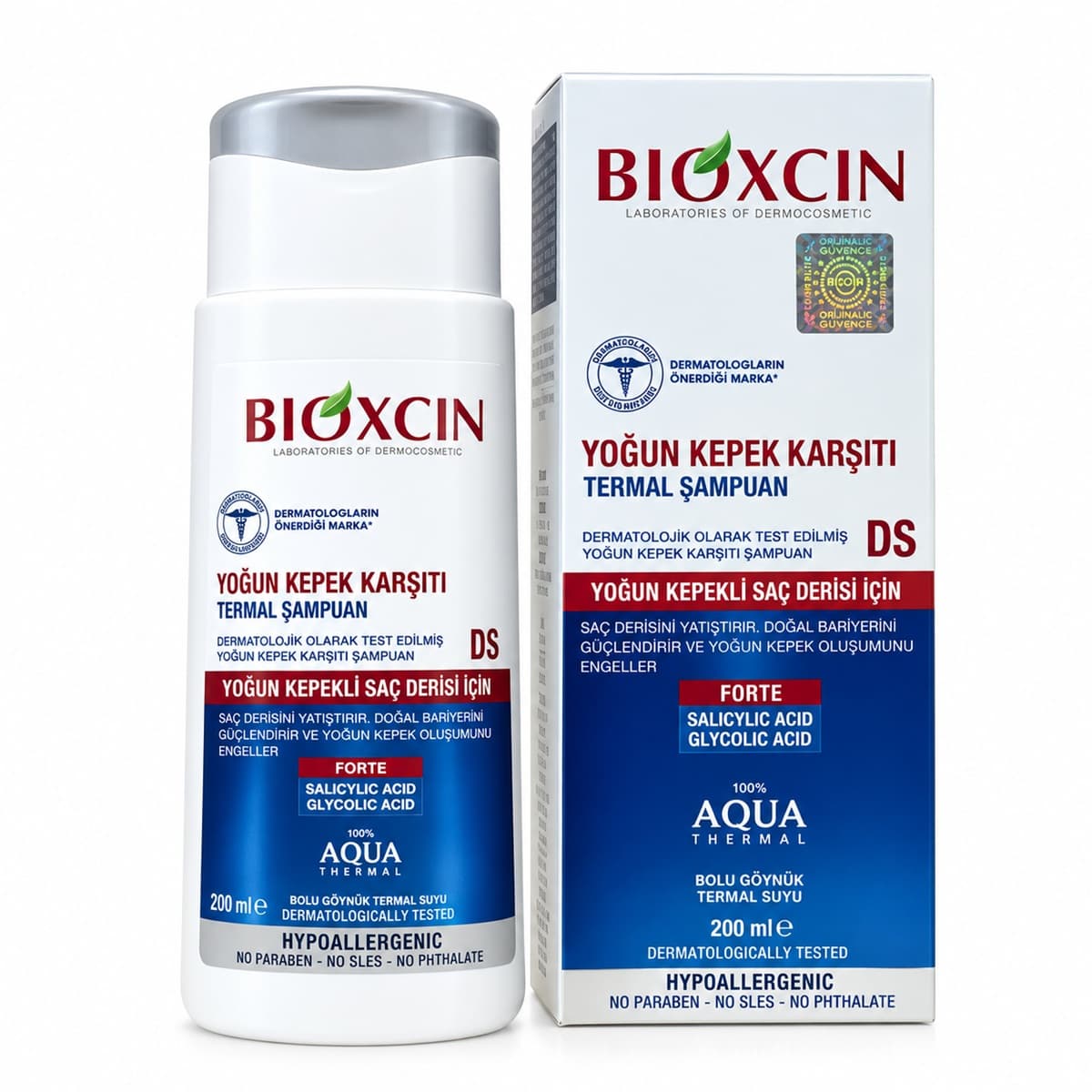 شامپو ضد شوره روزانه تخصصی بیوکسین مدل AQUA Thermal حجم 300 میل