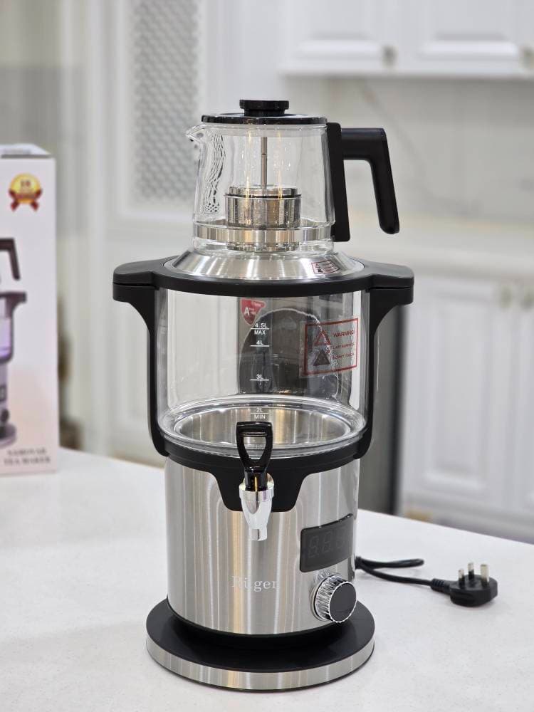 سماور برقی روگن مدل RU-1590 با دوسال گارانتی شرکتی