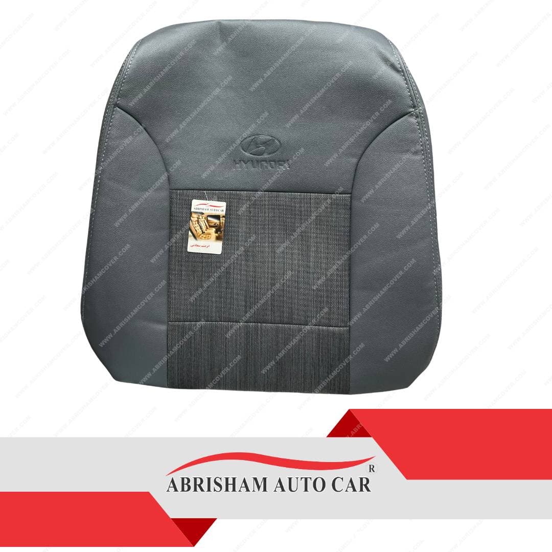 روکش صندلی هیوندای ورنا چرم وسط پارچه طوسی