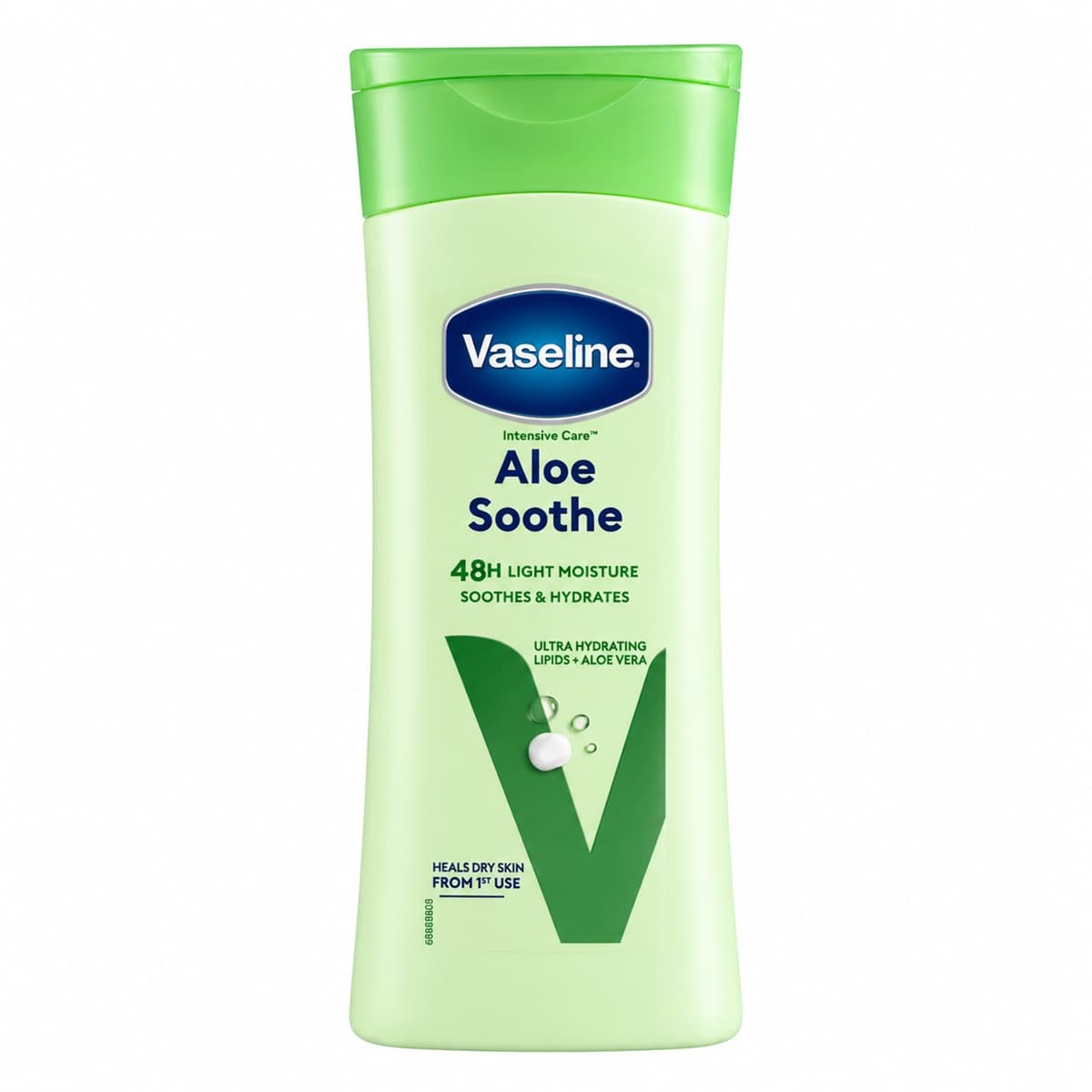 لوسیون بدن وازلین مدل Aloe Soothe حجم 200 میل — تصویر ۲