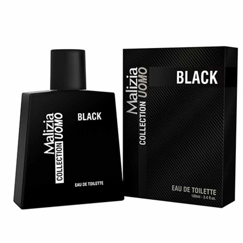پرفیوم مردانه حجم 100 میل Black – مالیزیا – MALIZIA