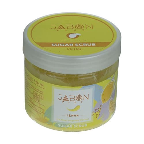 اسکراب شکری پوست ژبن پلاس مدل Lemon وزن 450 گرم — تصویر ۲
