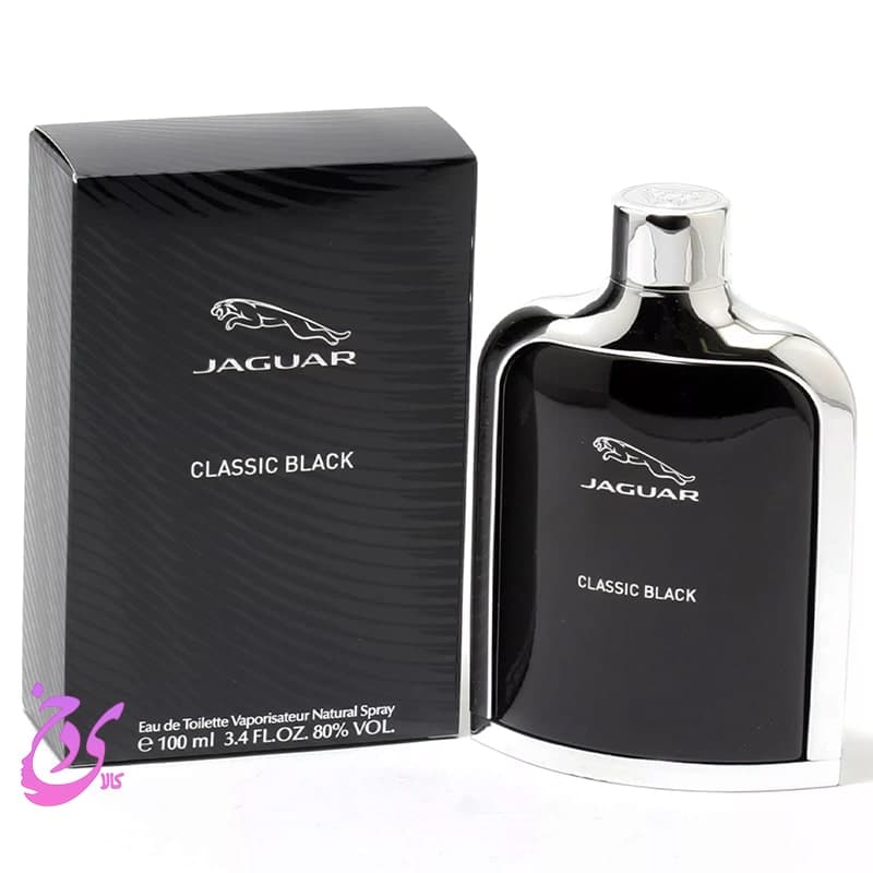 عطر ادکلن جگوار کلاسیک بلک (جگوار مشکی) مردانه Jaguar Classic Black