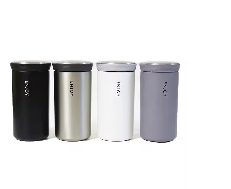 تراول ماگ 300 میل طرح اینجوی مدل AMSZM-1758 استیل 316