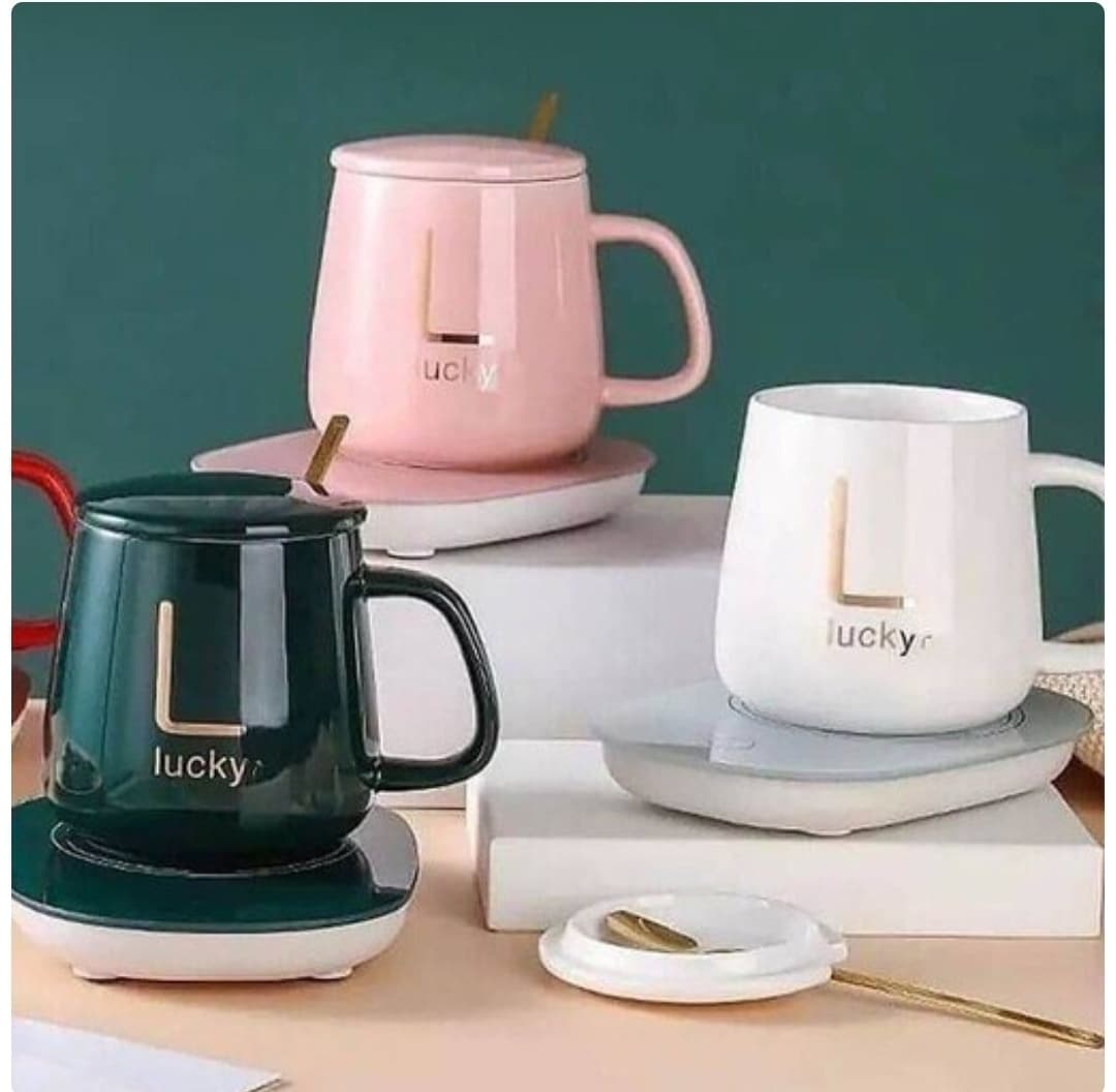 ماگ هیتر دار حرارتی لاکی سه مدل