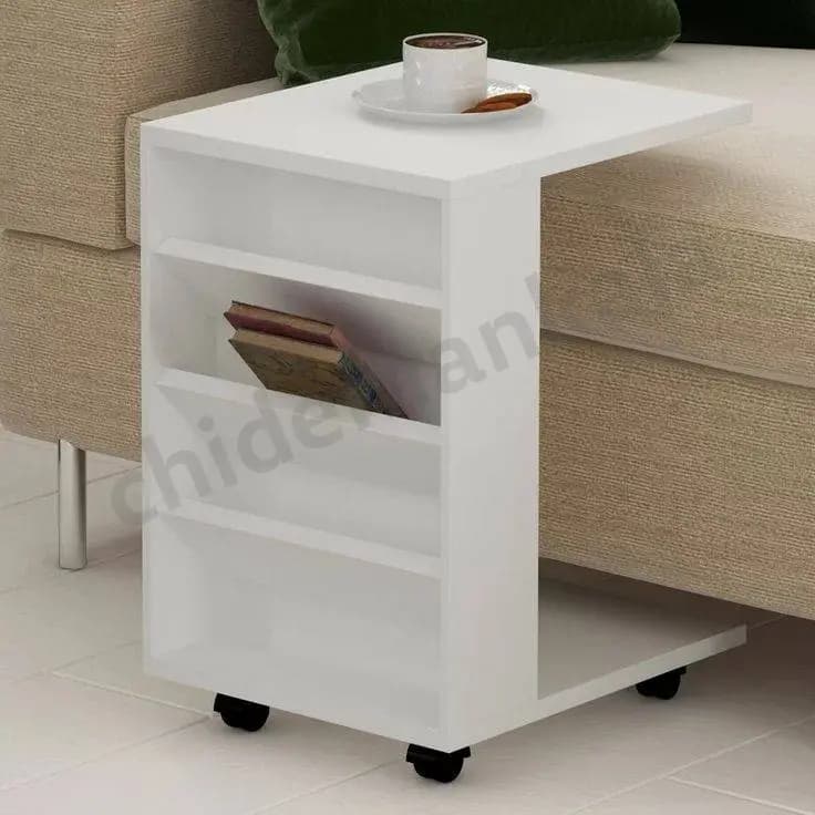 میز لپ تاپ جلو مبلی چرخدار مدل W04