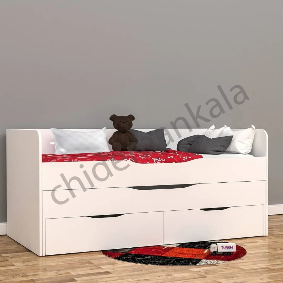 تخت خواب یک نفره مدل Z06 — تصویر ۲