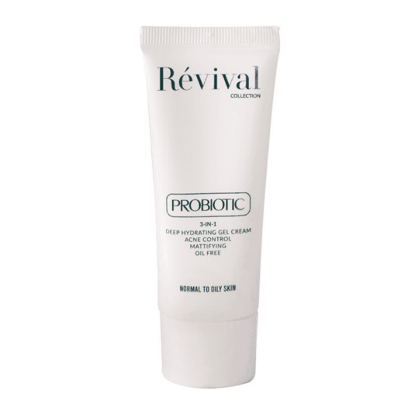 کرم ژل آبرسان پوست چرب و دارای جوش کلکسیون 24 ساعته رویوال Revival | حجم 40 میل