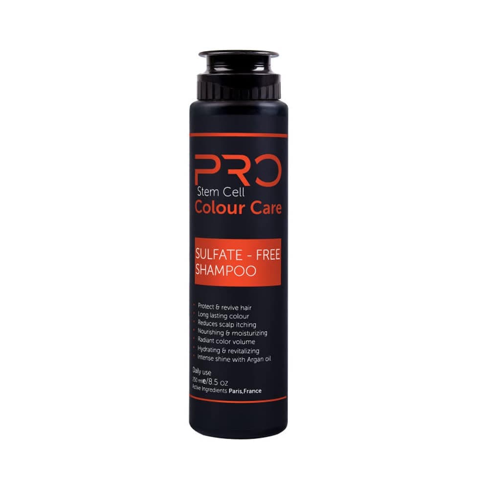 شامپو مو استم سل مخصوص موهای رنگ شده و هایلایت مدل Color Care حجم 250 میل