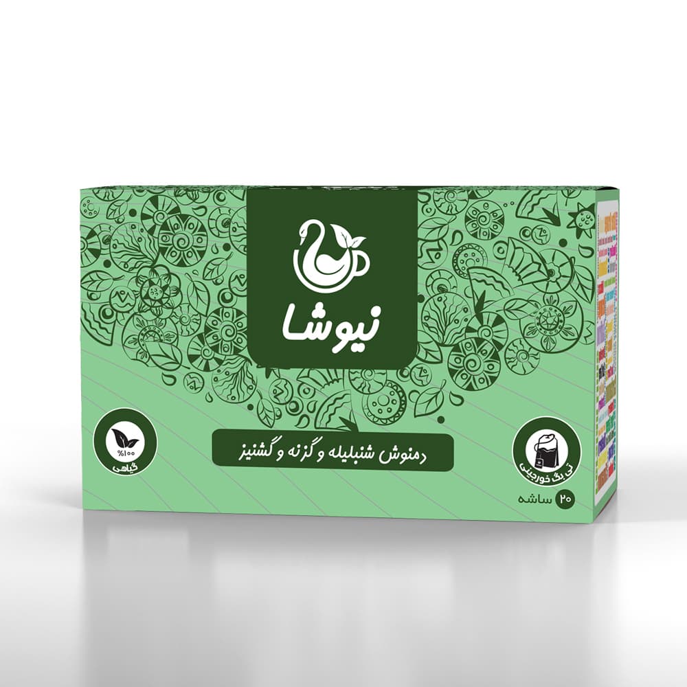 دمنوش شنبلیله و گزنه و گشنیز — تصویر ۲