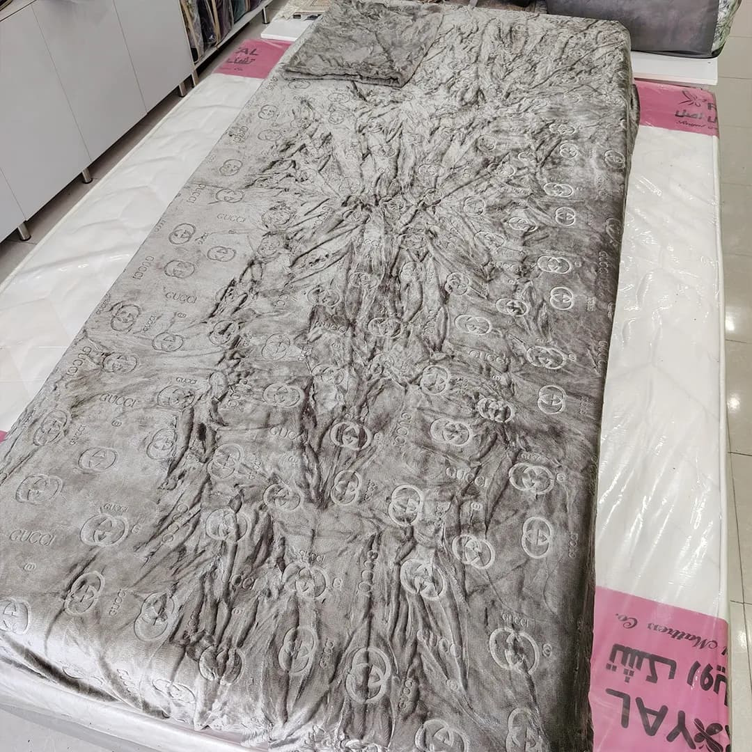 نیم ست روتختی مخمل یک نفره فیلی