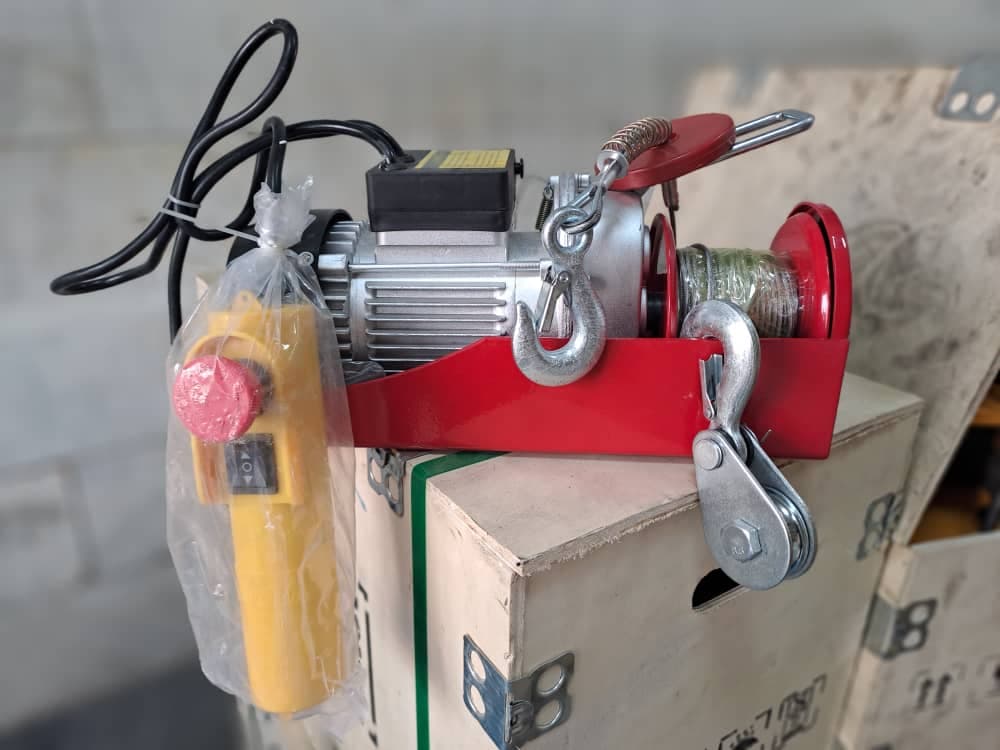 وینچ تکفاز سیم بکسلی کیتو 800 کیلوگرم جرثقیل سقفی kito