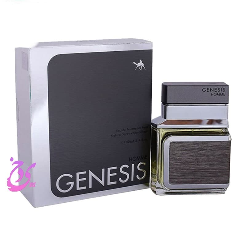 عطر ادکلن امپر جنسیس هوم نقره ای مردانه Emper Genesis Homme
