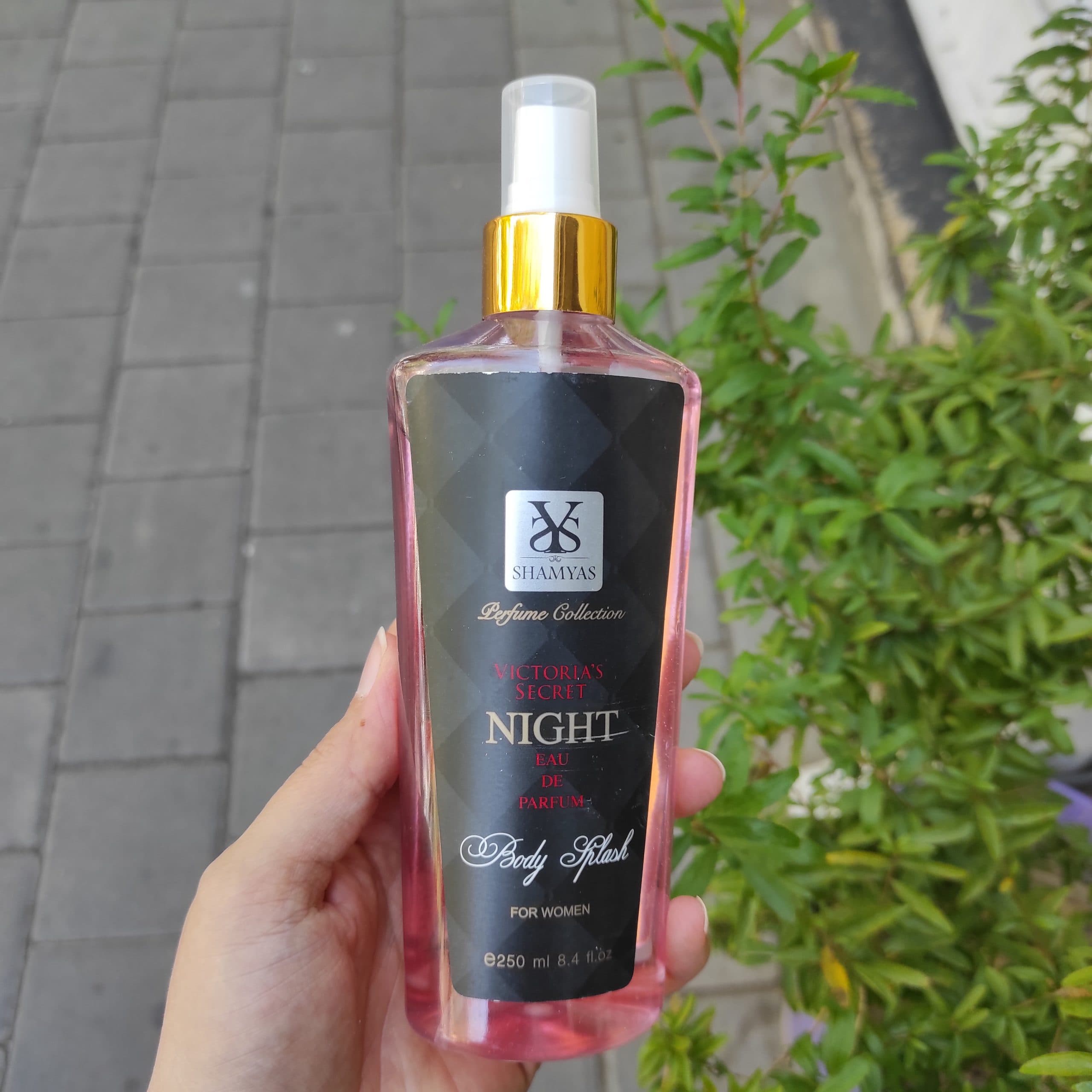 بادی اسپلش زنانه شمیاس مدل ویکتوریا سکرت نایت(Victoria Secret Night) حجم 250 میل