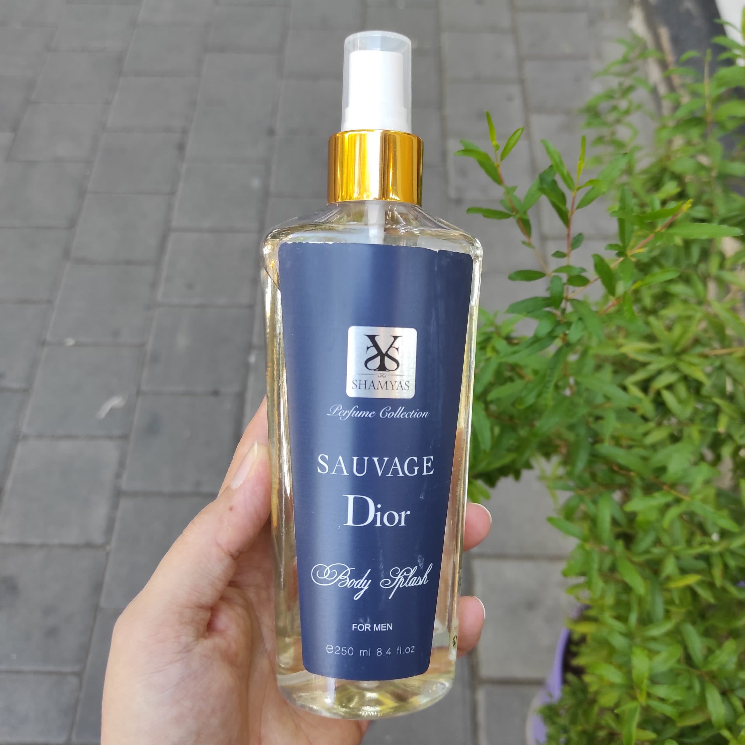 بادی اسپلش مردانه شمیاس مدل ساواج دیور (Sauvage Dior) حجم 250 میل