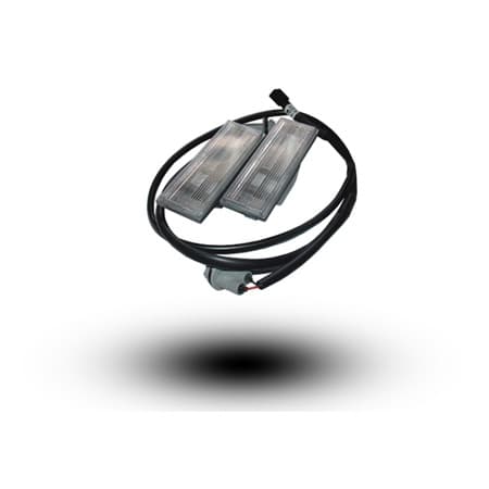چراغ‌ نمره‌ عقب‌ كامل‌(پراید 132-تیبا ) کد قطعه 532033 اصل شرکتی سایپا یدک