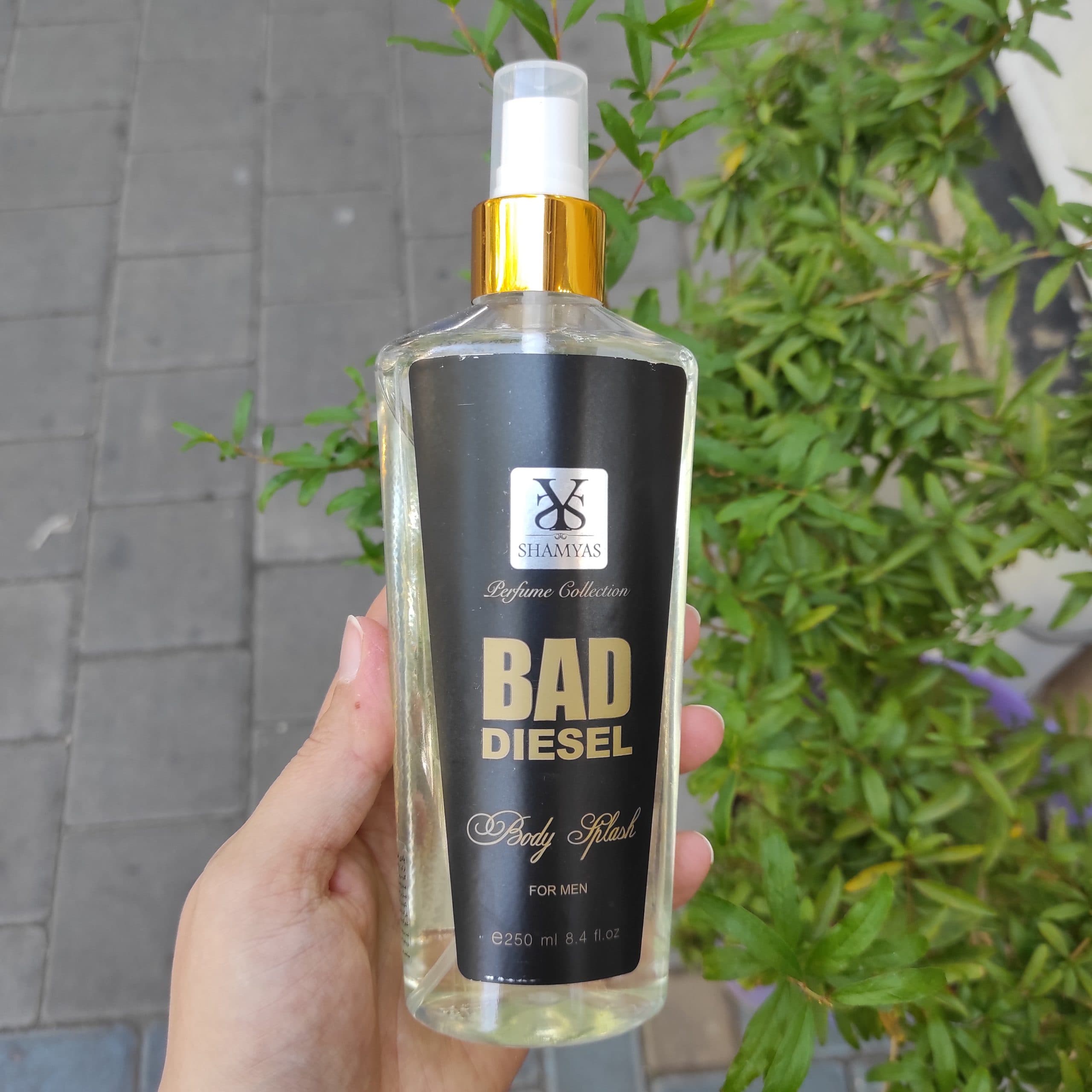 بادی اسپلش مردانه شمیاس مدل دیزل بد (Bad Disel) حجم 250 میل — تصویر ۲