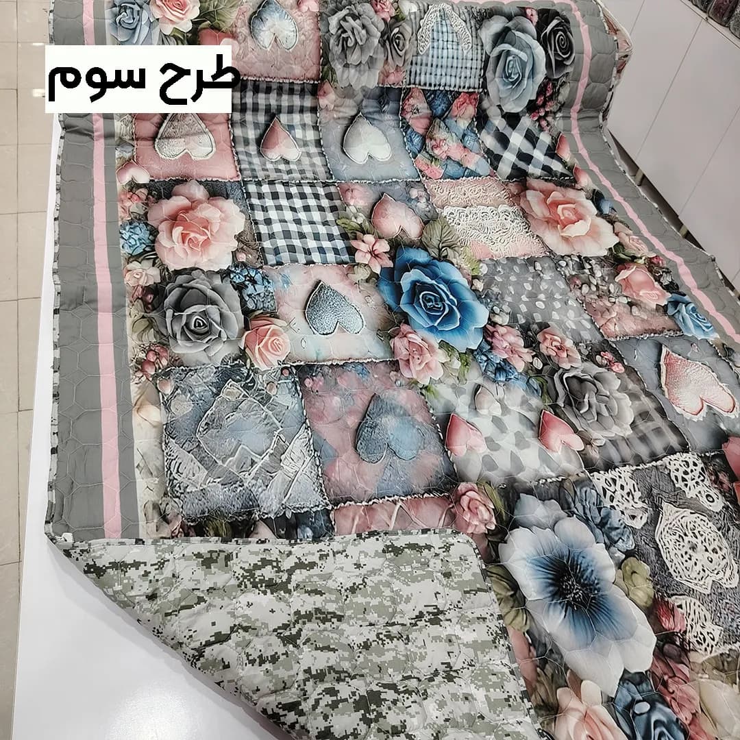 روتختی یک نفره پنبه دوزی کد B3